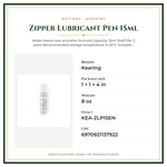 Product Specifications – Zipper Lubricant Pen 15ml