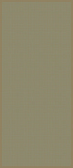 Wagara Sashiko Panel Grid Brown