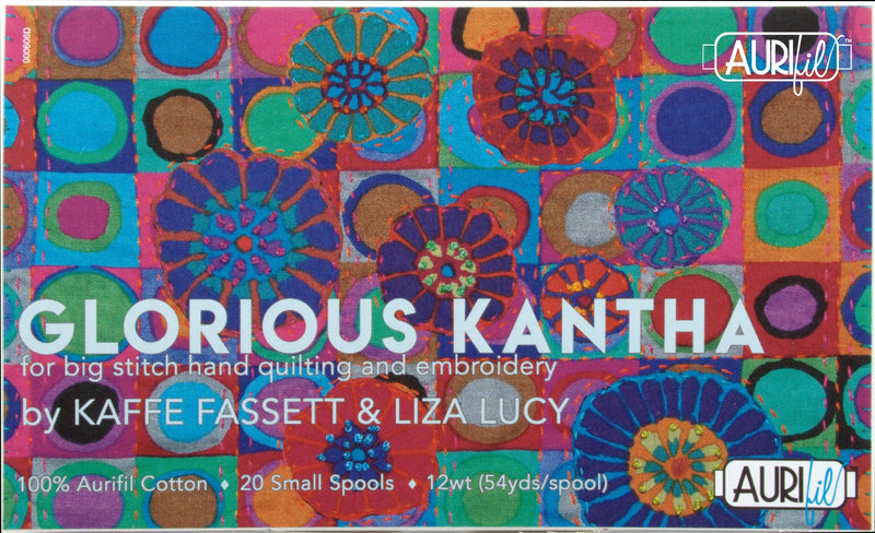 Glorious Kantha Collection by Kaffe Fassett & Liza Lucy 12wt 20 Small Spools