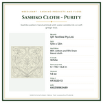 Product Specifications – Sashiko Cloth - Purity