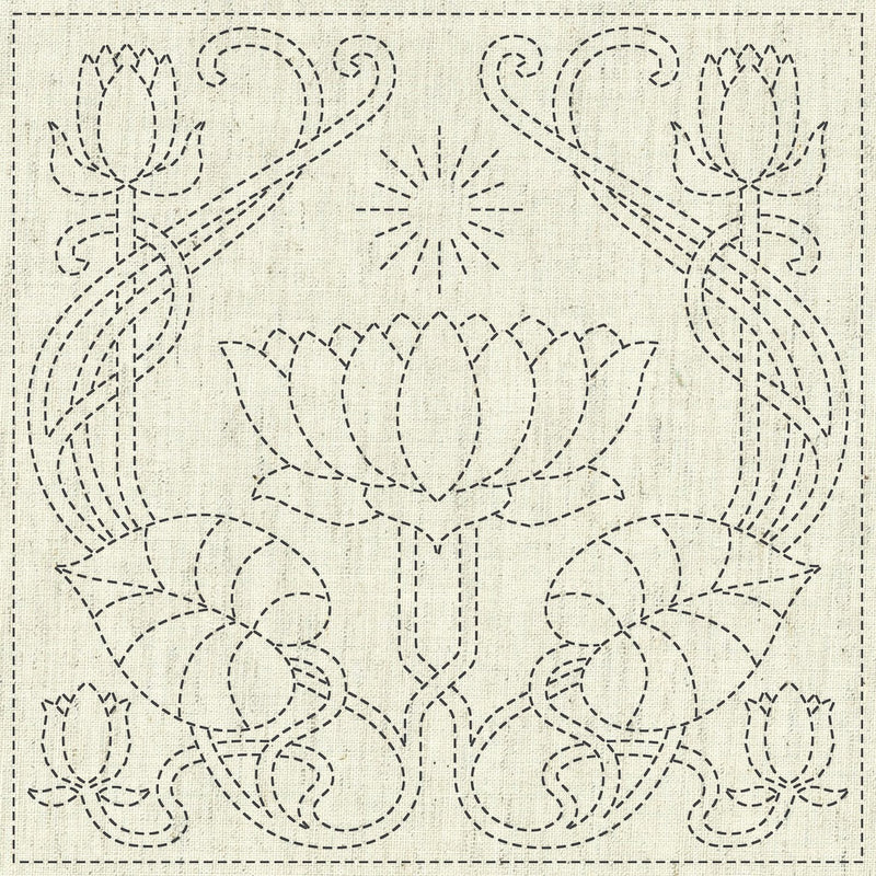 Sashiko Cloth - Serenity