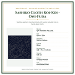 Product Specifications – Sashiko Cloth Koi-Koi - Oni-Fuda