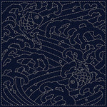 Sashiko Cloth Ara-Nami 2
