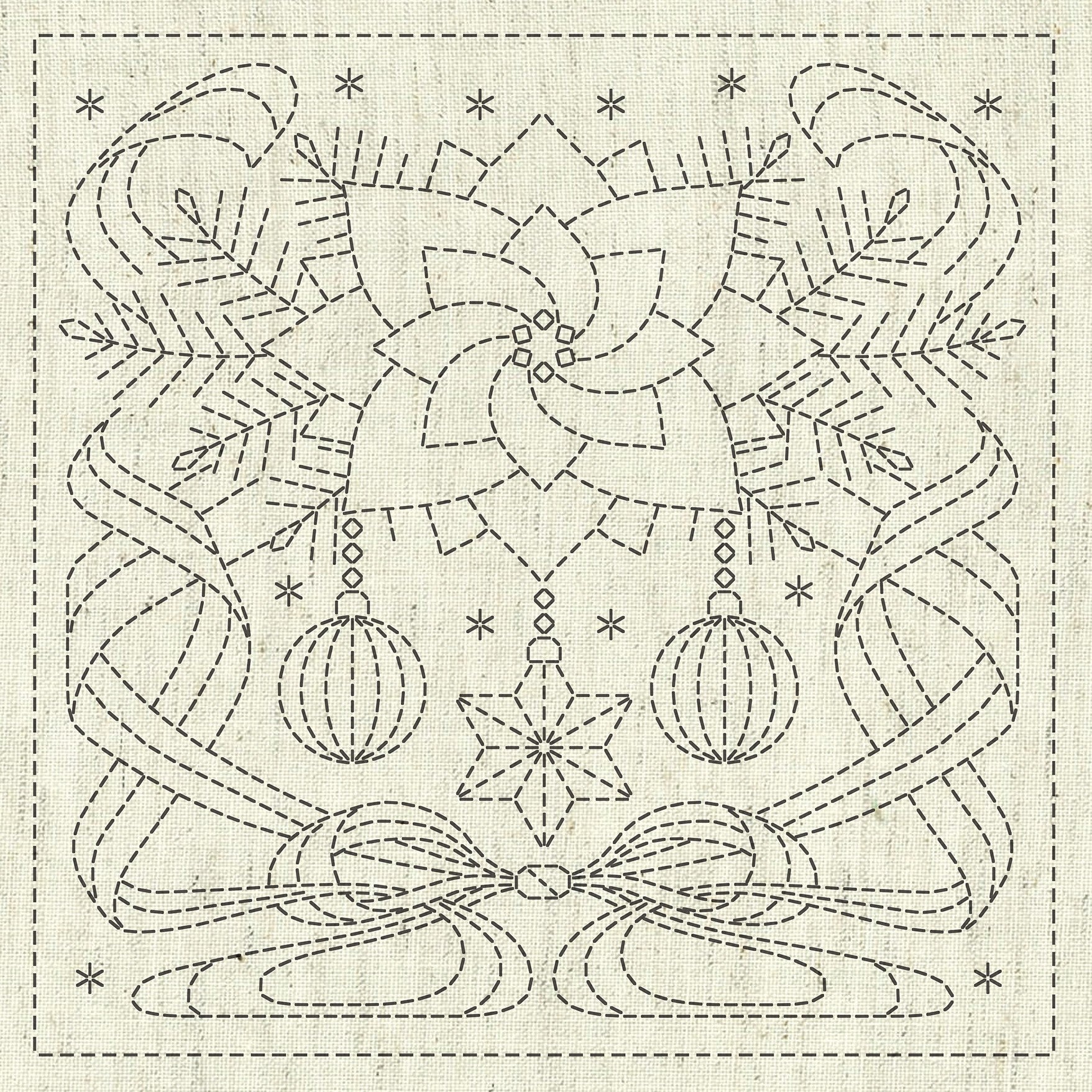 Sashiko Cloth Blessing