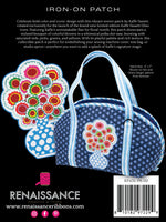 Kaffe Fassett and Oliso Bouquet Patch 5in x 7in