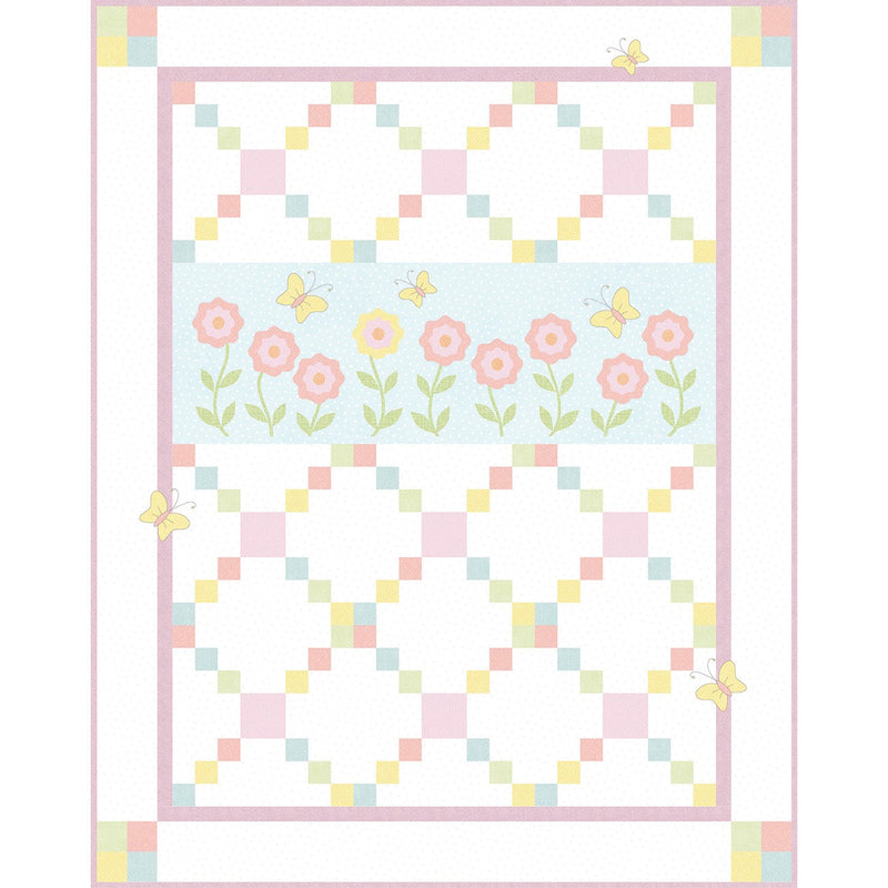Sweet Garden Fabric Kit 46in x 58in