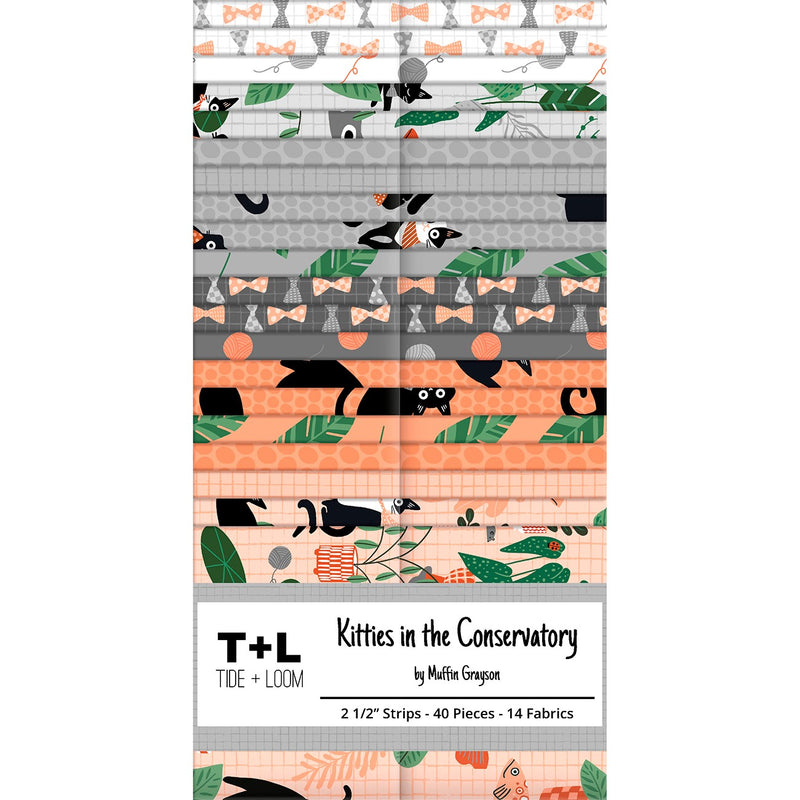 Kitties in the Conservatory 40pcs, 2-4 Pieces of Each Print