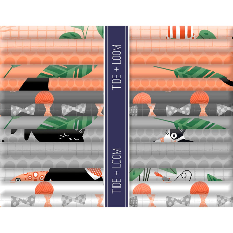 Kitties in the Conservatory 14pcs, 1 Piece of Each Print