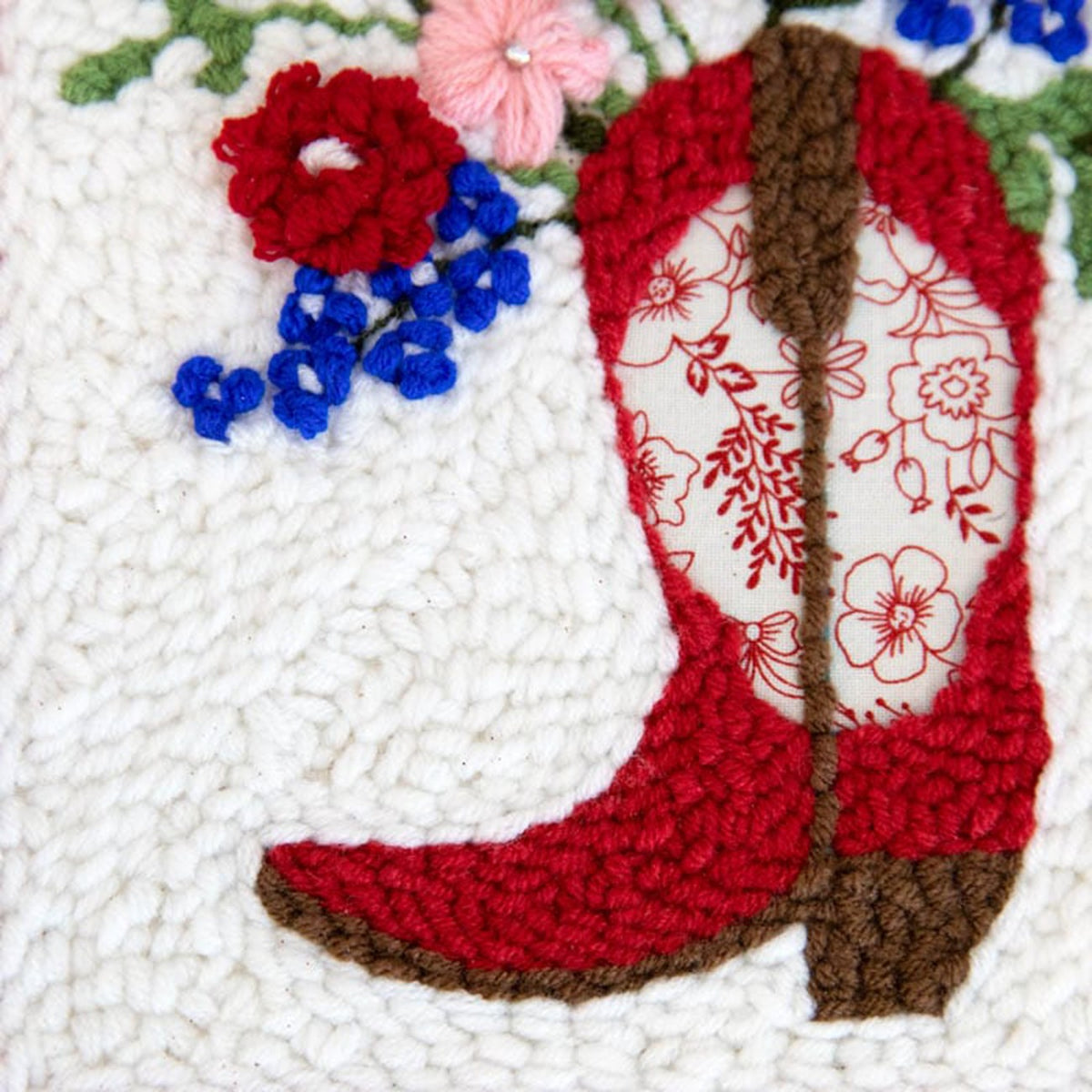 Americana Cowgirl Punch Needle Embroidery Kit