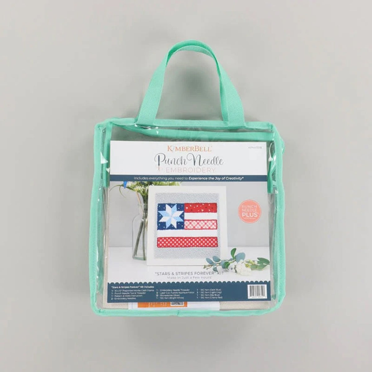 Stars & Stripes Forever Punch Needle Embroidery Kit
