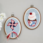 Patriotic Party! Punch Needle Embroidery Kit