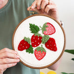 So Berry Happy Punch Needle Embroidery Kit