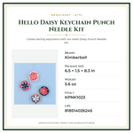 Product Specifications – Hello Daisy Keychain Punch Needle Kit