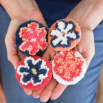Hello Daisy Keychain Punch Needle Kit
