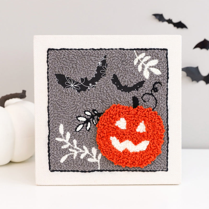Jack-O-Lantern Jubilee Punch Needle Kit