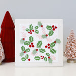 Happy Holly-Days Punch Needle Kit