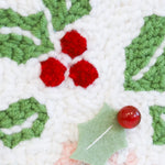 Happy Holly-Days Punch Needle Kit