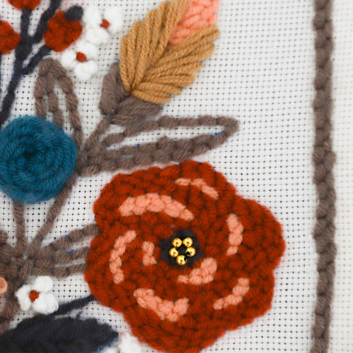 Boho Blossoms Punch Needle Kit