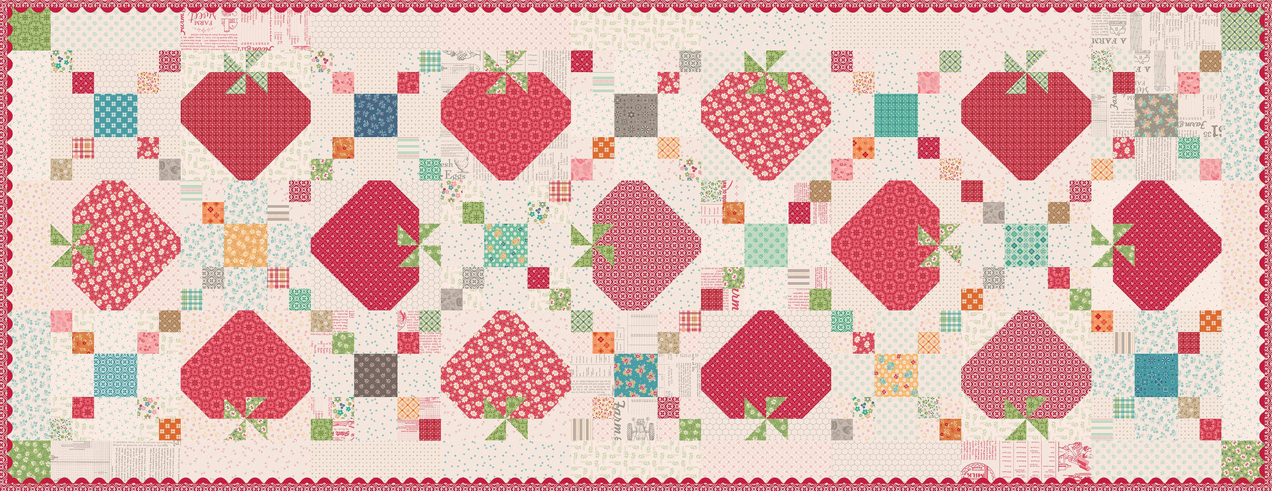 Farmer's Daughter Sweet Strawbery Patch Runner Kit
