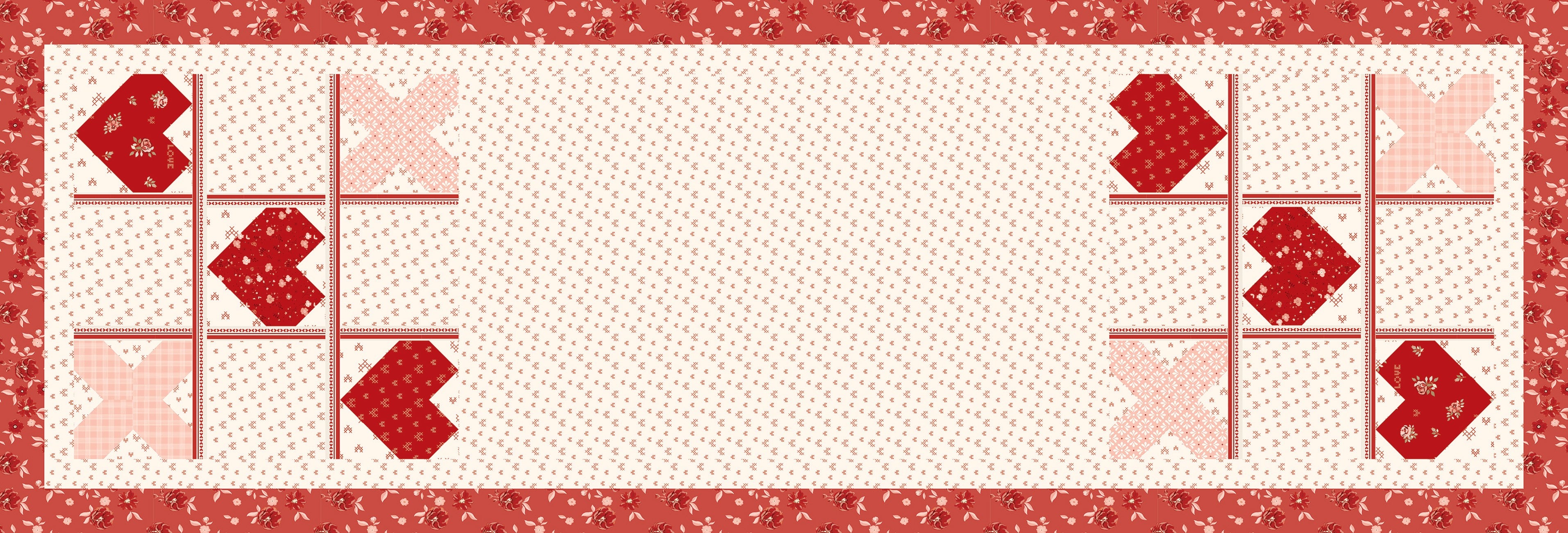 To My Love Tic-Tac Love Table Runner Kit