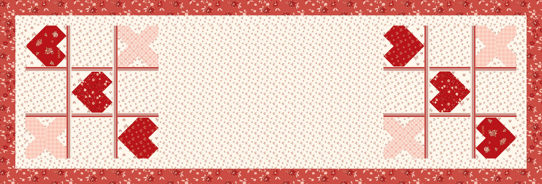 To My Love Tic-Tac Love Table Runner Kit