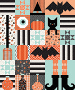 Vintage Boo Hocus Pocus LITE Quilt Kit