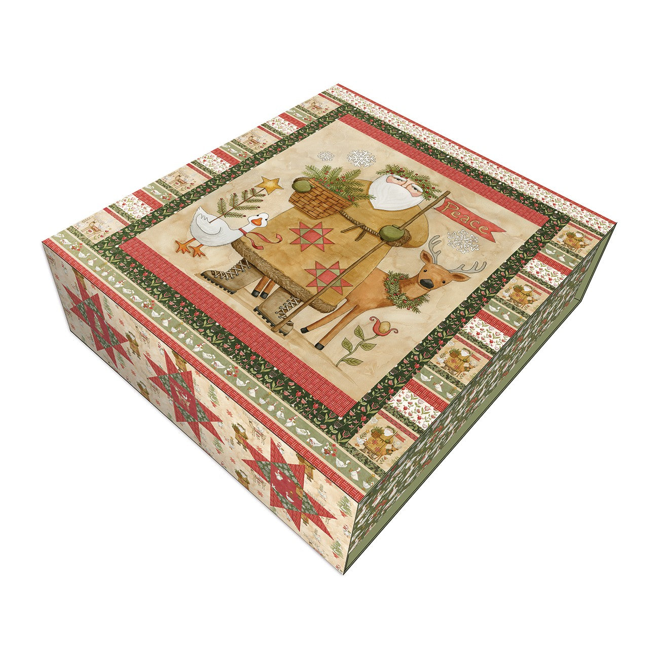 Waddle's Christmas Panel Quilt Kit