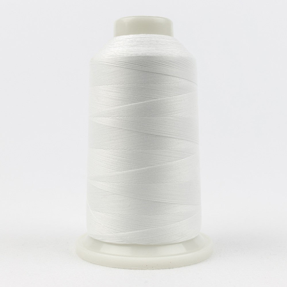 Konfetti Solid 50wt Cotton Thread 2286m White