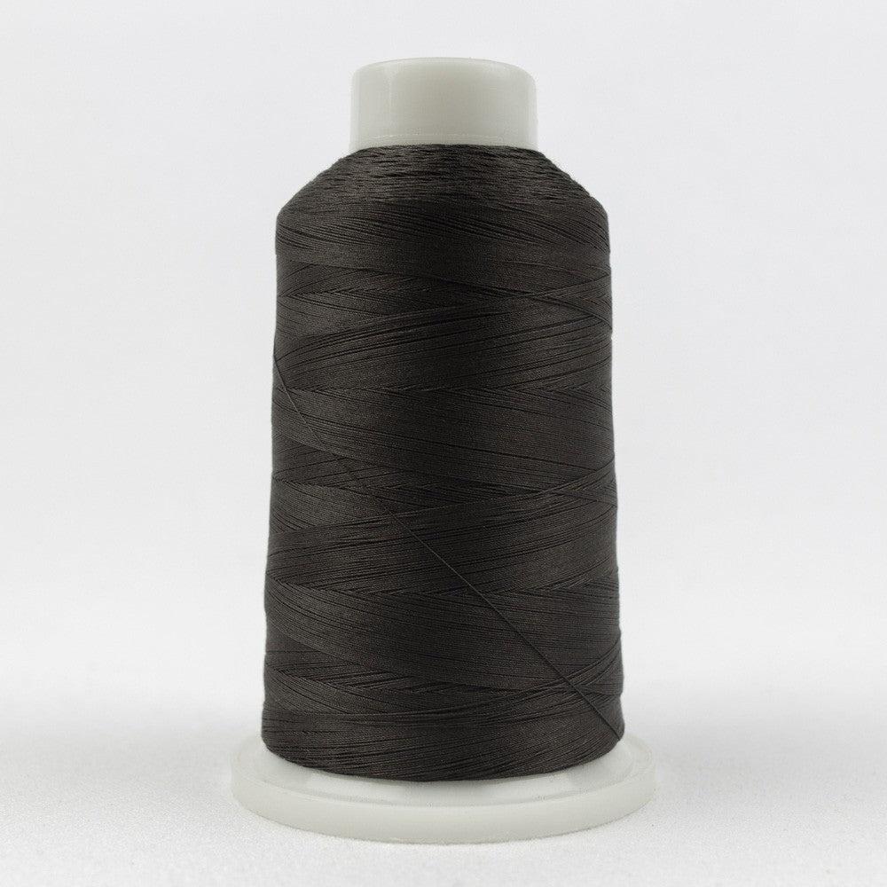 Konfetti Solid 50wt Cotton Thread 2286m Soft Black