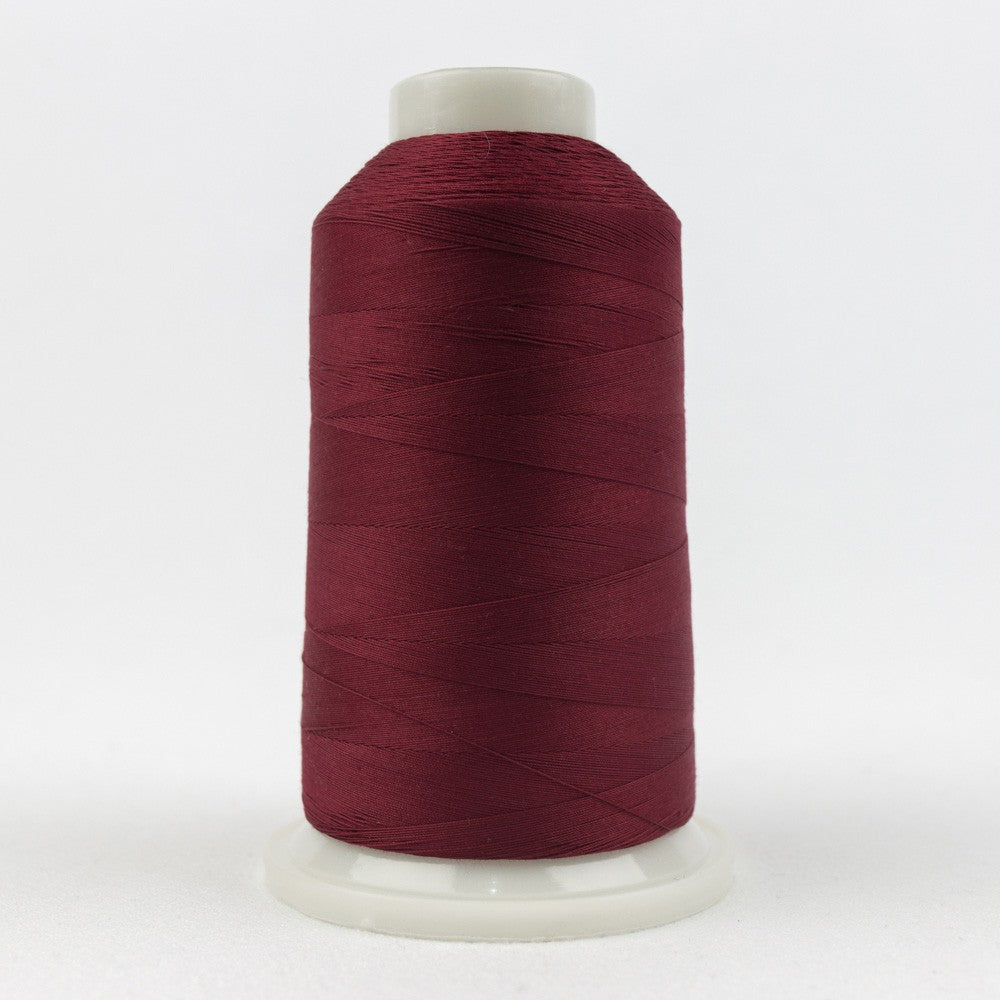 Konfetti Solid 50wt Cotton Thread 2286m Burgundy