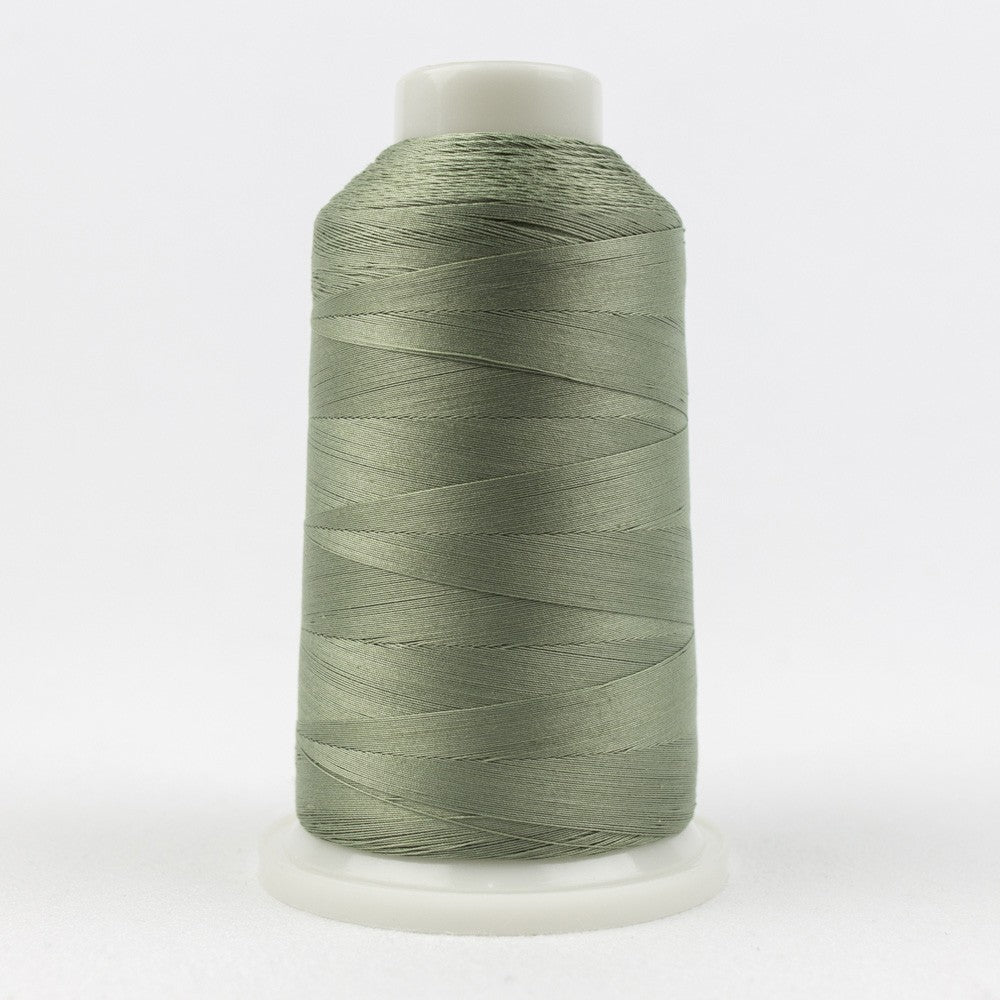 Konfetti Solid 50wt Cotton Thread 2286m Grey Khaki