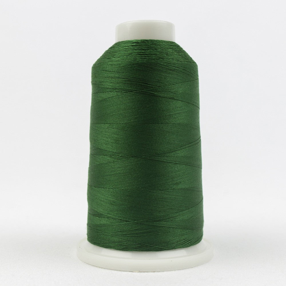 Konfetti Solid 50wt Cotton Thread 2286m Dark Xmas Green