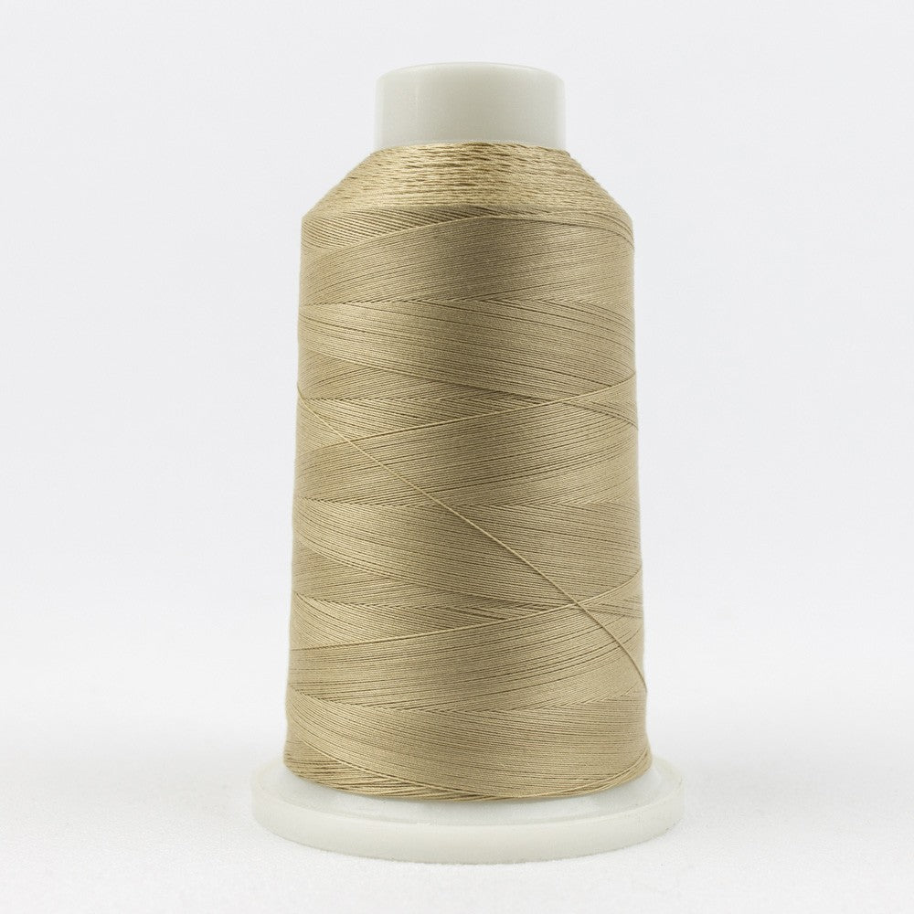 Konfetti Solid 50wt Cotton Thread 2286m Dark Ecru