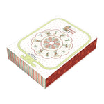 Machine Embroidery Santa's Fair Tree Skirt Fabric Only Kit