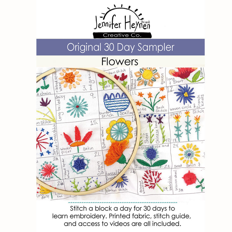 30 Day Sampler Flowers - Original