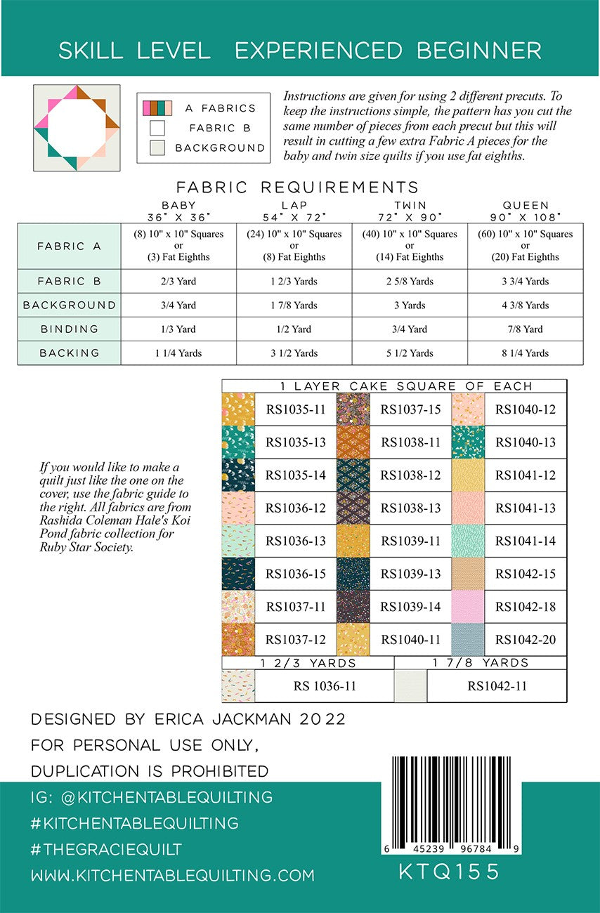 The Gracie Quilt Pattern