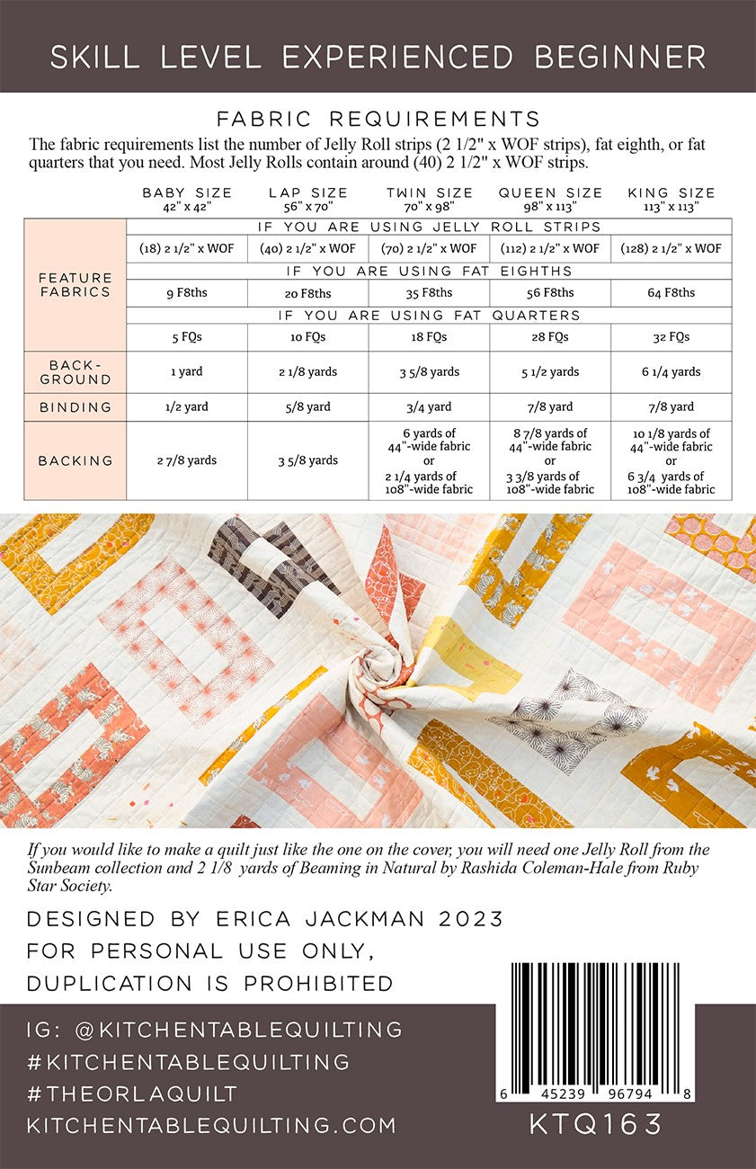 The Orla Quilt Pattern