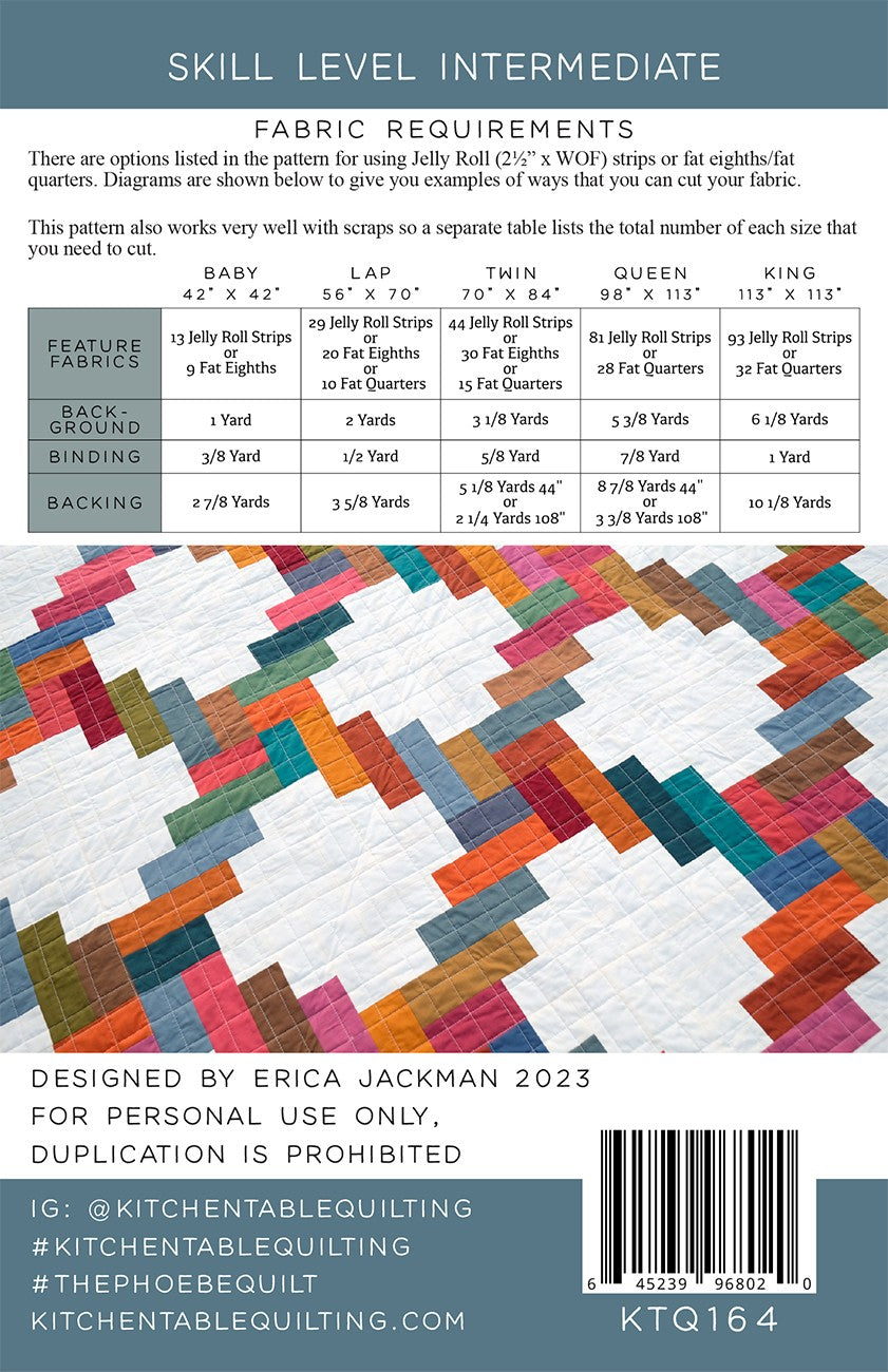The Phoebe Quilt Pattern