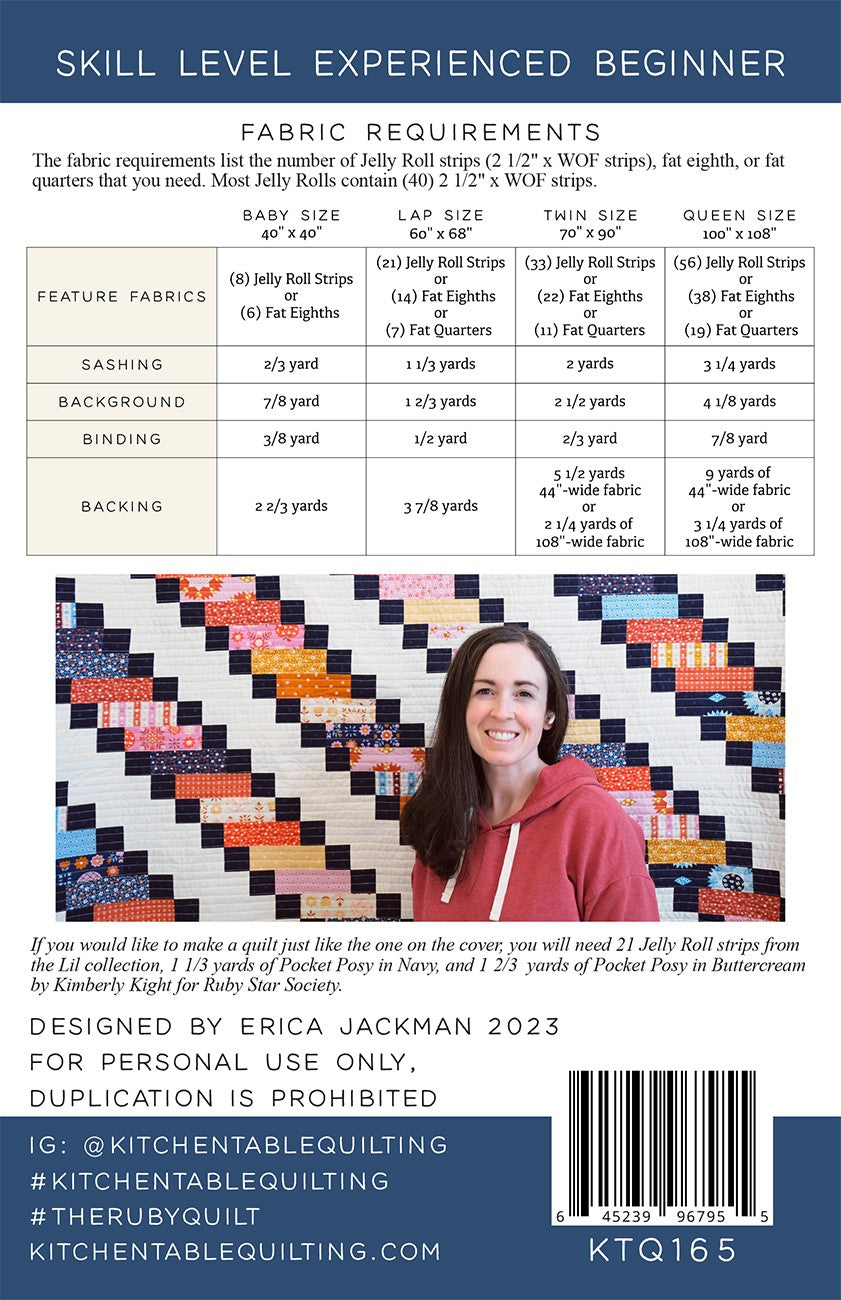The Ruby Quilt Pattern