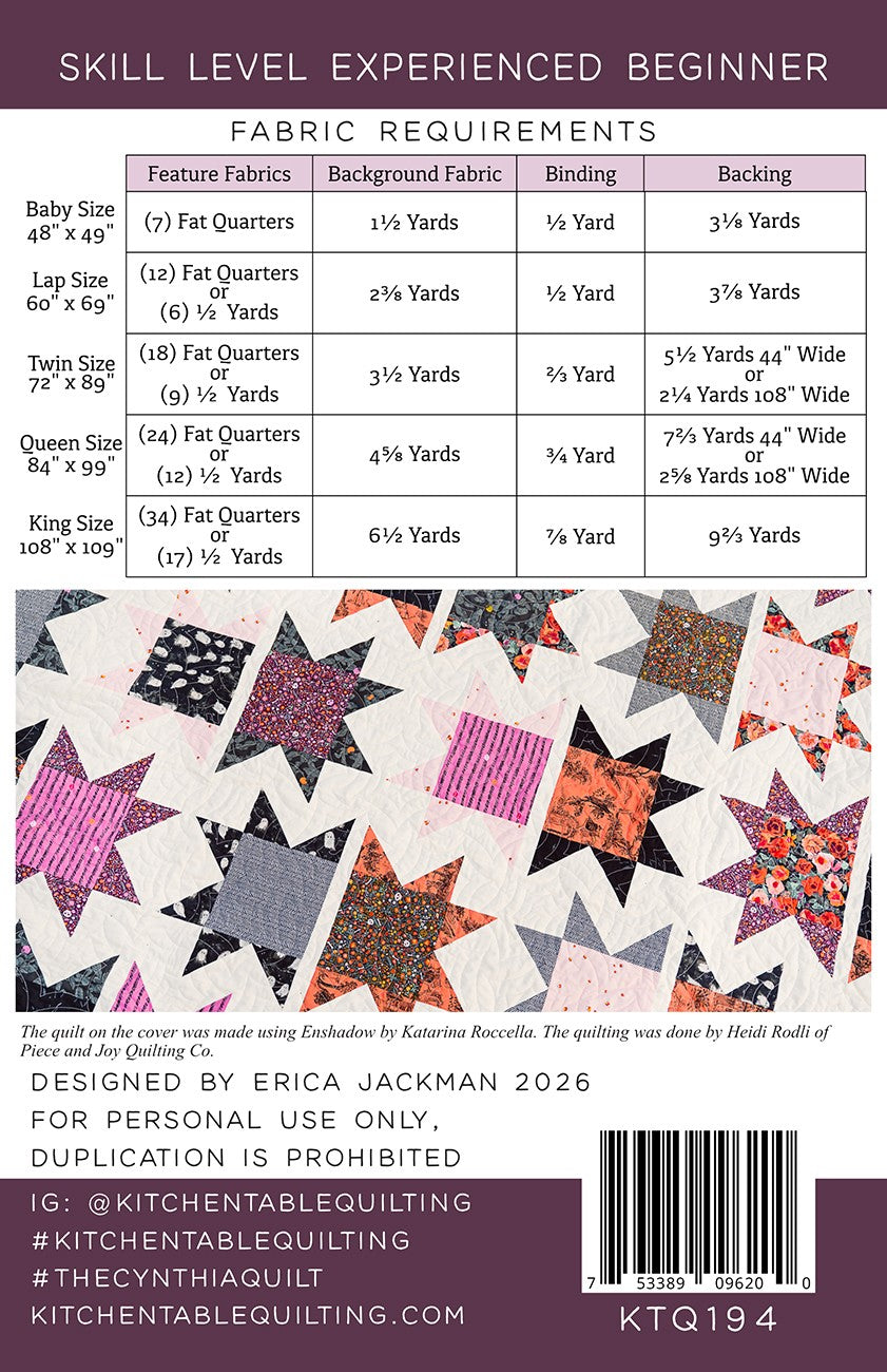 The Cynthia Quilt
