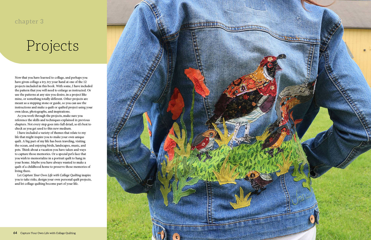 Capture Your Own Life with Collage Quilting