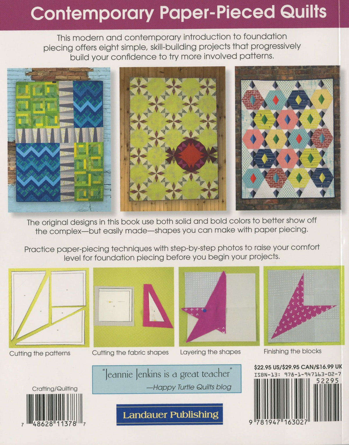 Contemporary Paper-Pieced Quilts
