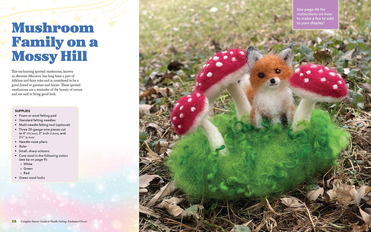 Complete Starter Guide to Needle Felting: Enchanted Forest