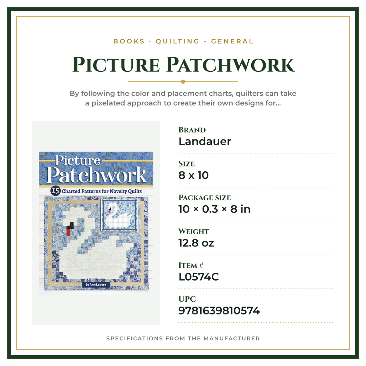 Product Specifications – Picture Patchwork