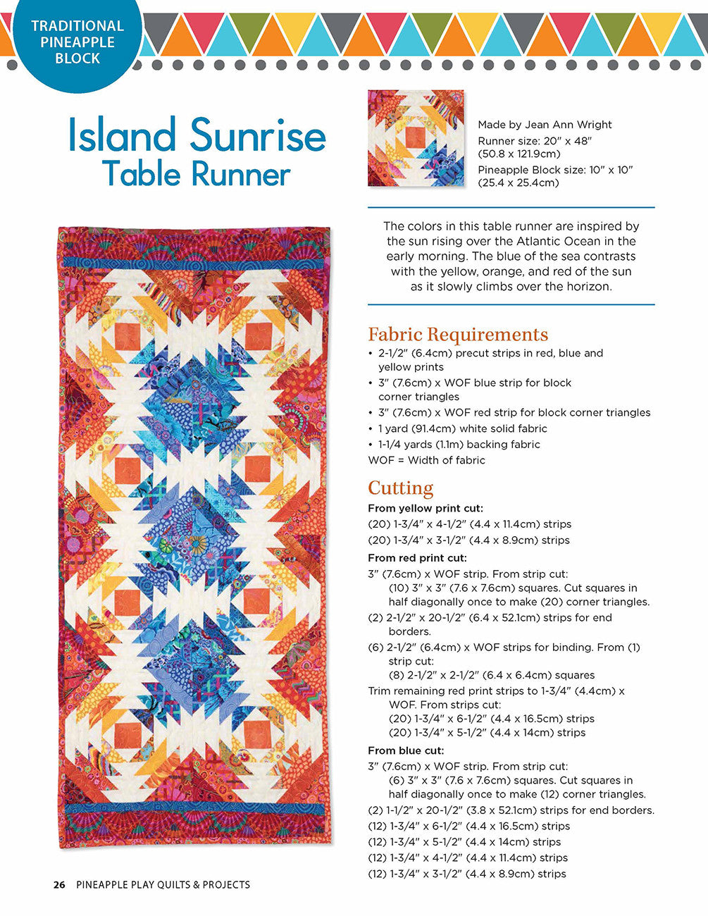 Pineapple Play Quilts & Projects, 2nd Edition