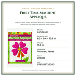 Product Specifications – First-Time Machine Applique