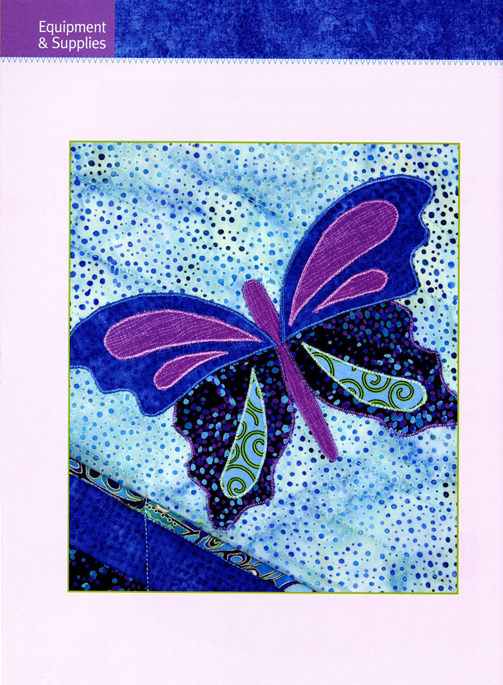 First-Time Machine Applique