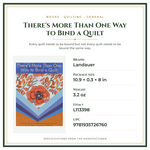 Product Specifications – There's More Than One Way to Bind a Quilt