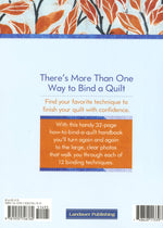 There's More Than One Way to Bind a Quilt