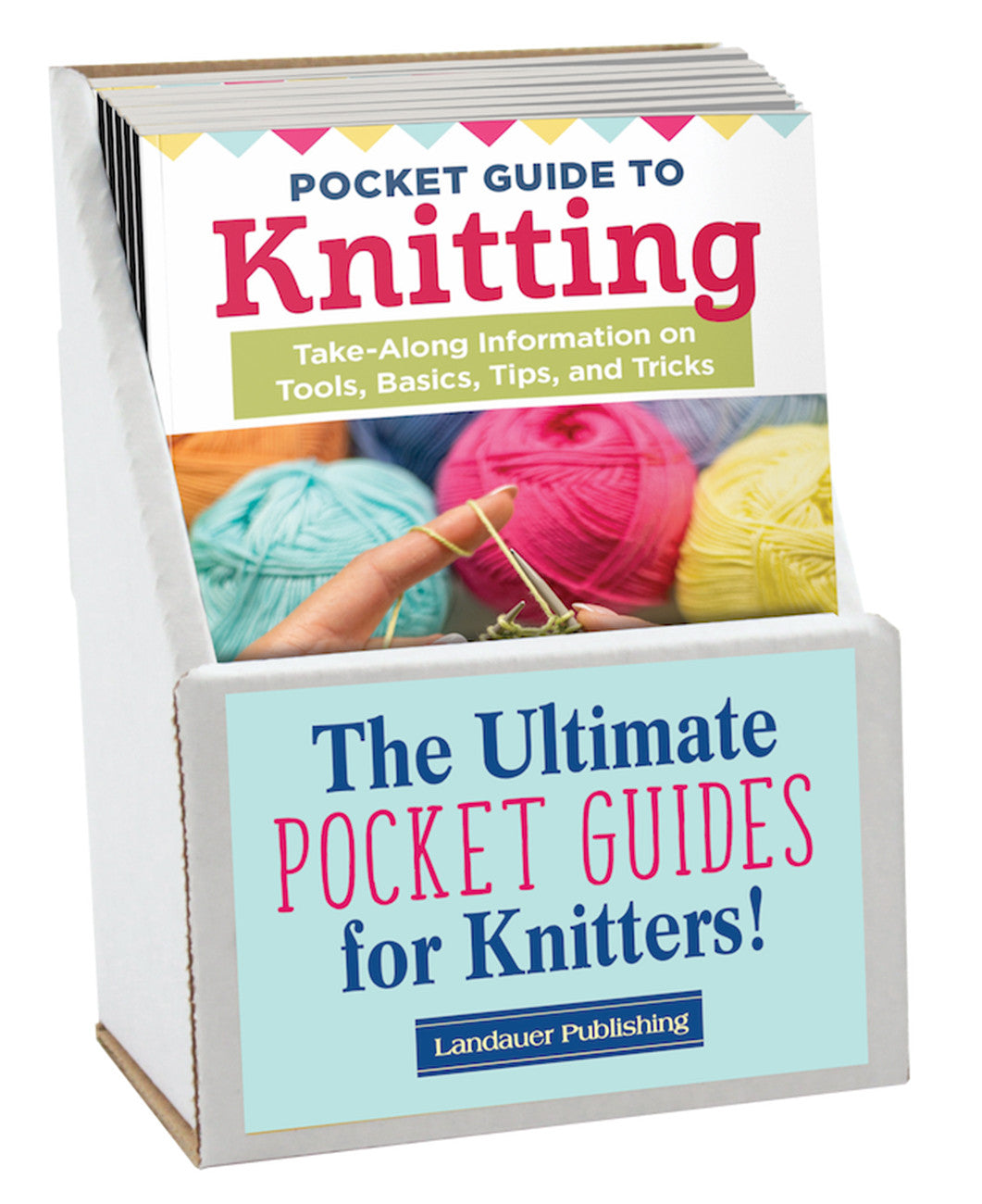 Pocket Guide to Knitting Counter Display 6pc